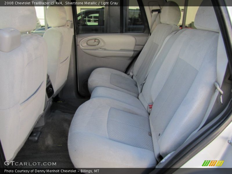 Silverstone Metallic / Light Gray 2008 Chevrolet TrailBlazer LS 4x4