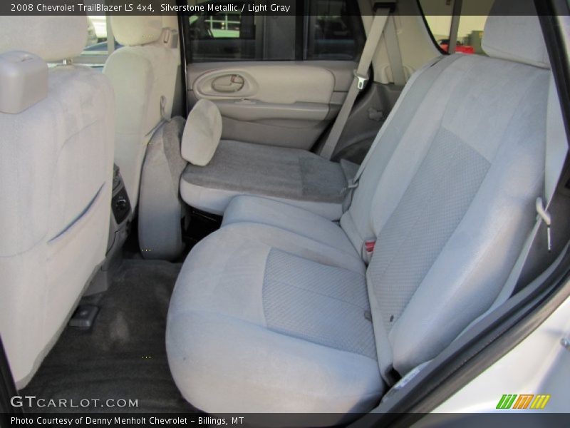 Silverstone Metallic / Light Gray 2008 Chevrolet TrailBlazer LS 4x4