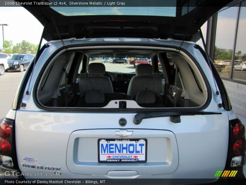 Silverstone Metallic / Light Gray 2008 Chevrolet TrailBlazer LS 4x4