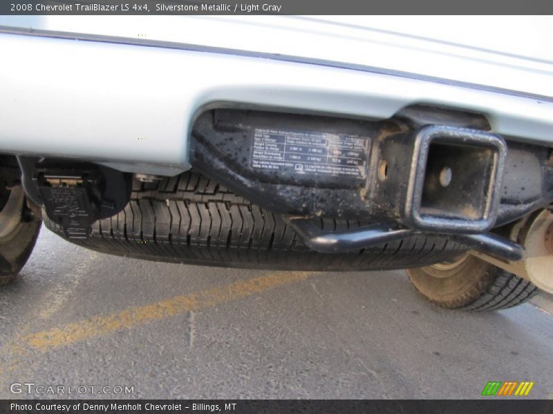 Silverstone Metallic / Light Gray 2008 Chevrolet TrailBlazer LS 4x4