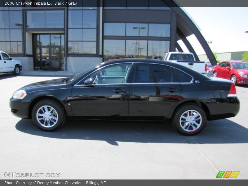 Black / Gray 2006 Chevrolet Impala LS