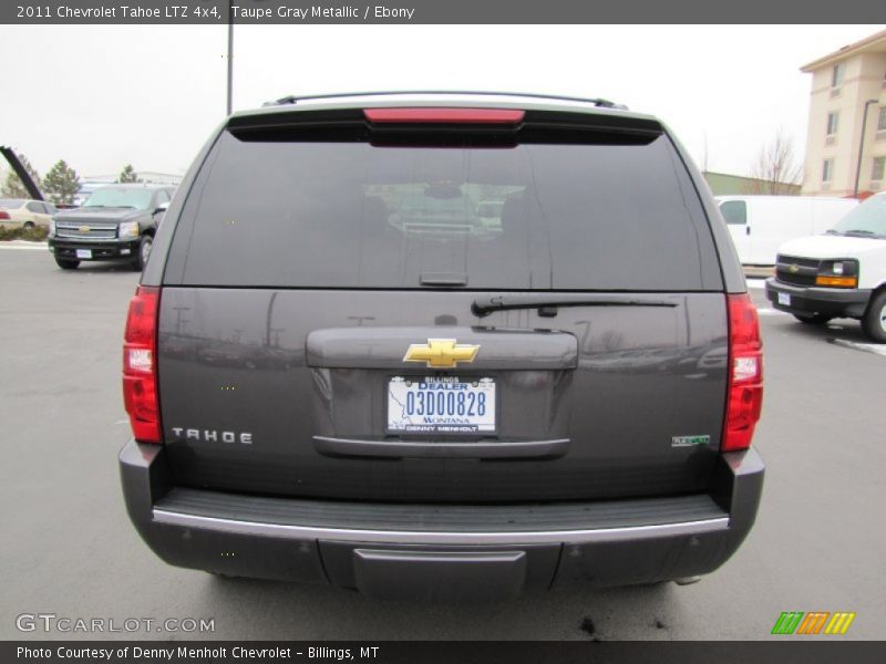 Taupe Gray Metallic / Ebony 2011 Chevrolet Tahoe LTZ 4x4