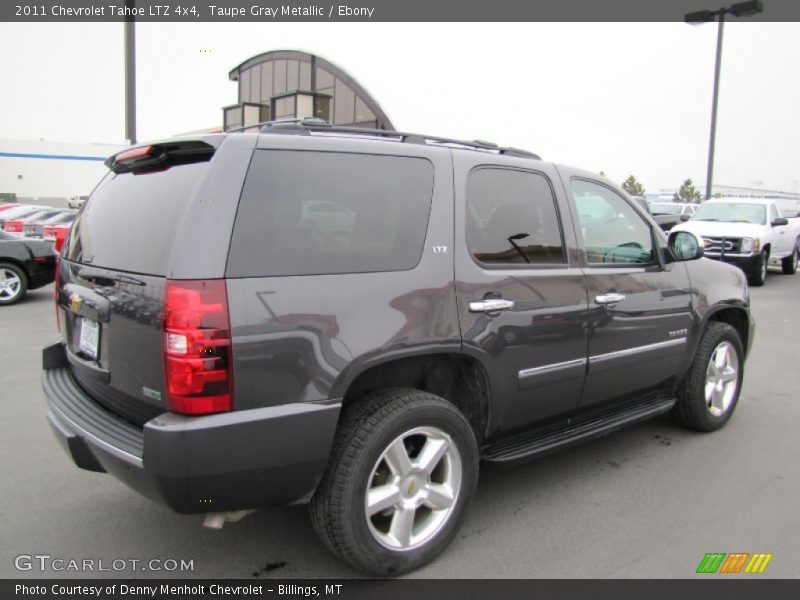 Taupe Gray Metallic / Ebony 2011 Chevrolet Tahoe LTZ 4x4