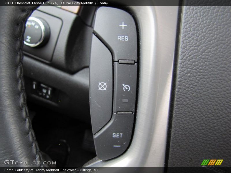 Taupe Gray Metallic / Ebony 2011 Chevrolet Tahoe LTZ 4x4