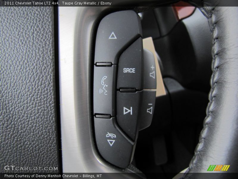 Taupe Gray Metallic / Ebony 2011 Chevrolet Tahoe LTZ 4x4