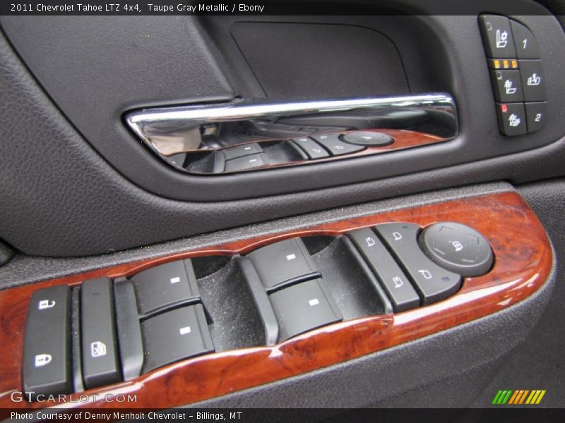 Taupe Gray Metallic / Ebony 2011 Chevrolet Tahoe LTZ 4x4