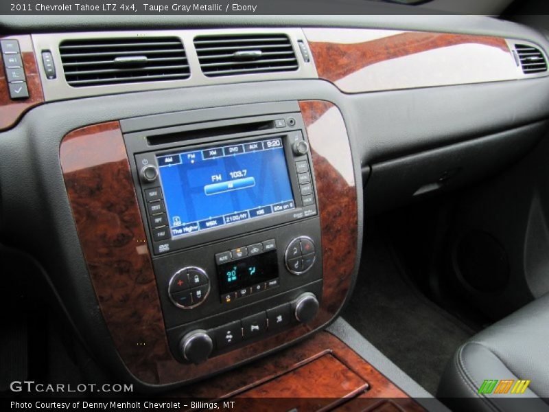 Taupe Gray Metallic / Ebony 2011 Chevrolet Tahoe LTZ 4x4