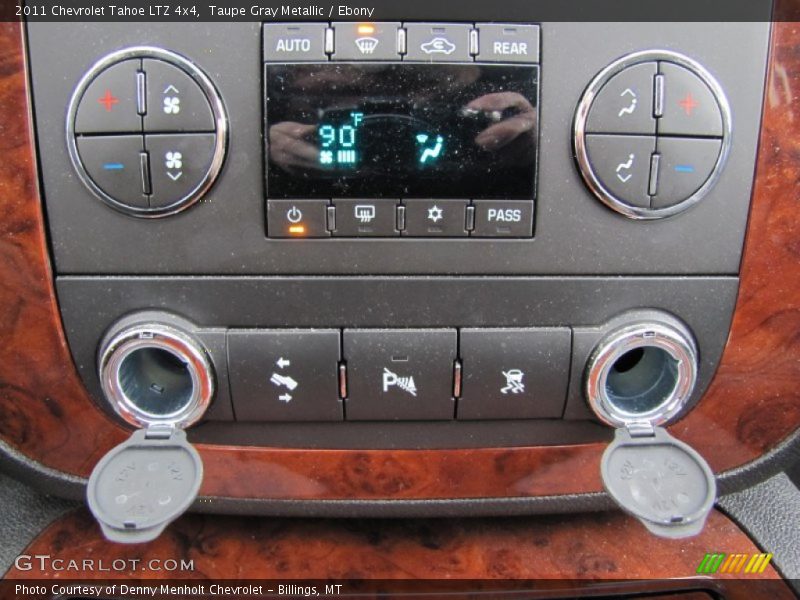 Taupe Gray Metallic / Ebony 2011 Chevrolet Tahoe LTZ 4x4