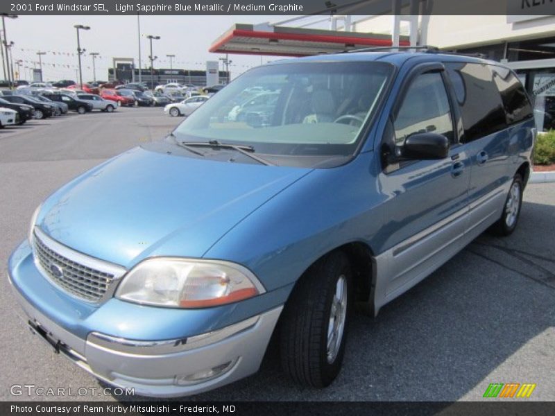 Light Sapphire Blue Metallic / Medium Graphite 2001 Ford Windstar SEL