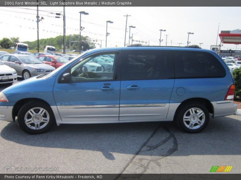 Light Sapphire Blue Metallic / Medium Graphite 2001 Ford Windstar SEL