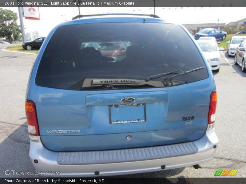 Light Sapphire Blue Metallic / Medium Graphite 2001 Ford Windstar SEL