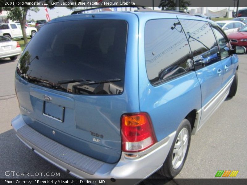 Light Sapphire Blue Metallic / Medium Graphite 2001 Ford Windstar SEL