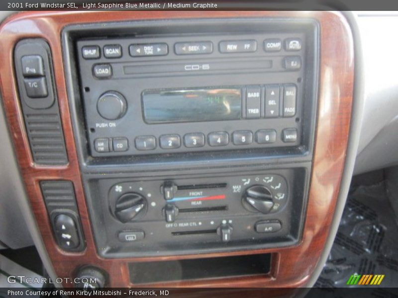 Controls of 2001 Windstar SEL