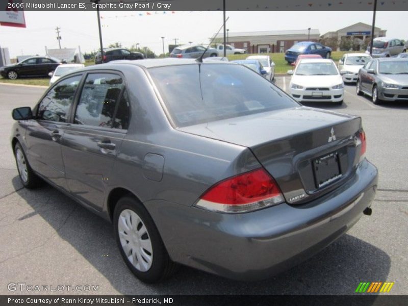 Graphite Gray Pearl / Gray 2006 Mitsubishi Lancer ES