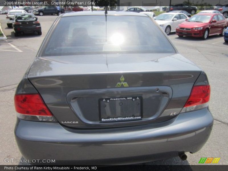 Graphite Gray Pearl / Gray 2006 Mitsubishi Lancer ES