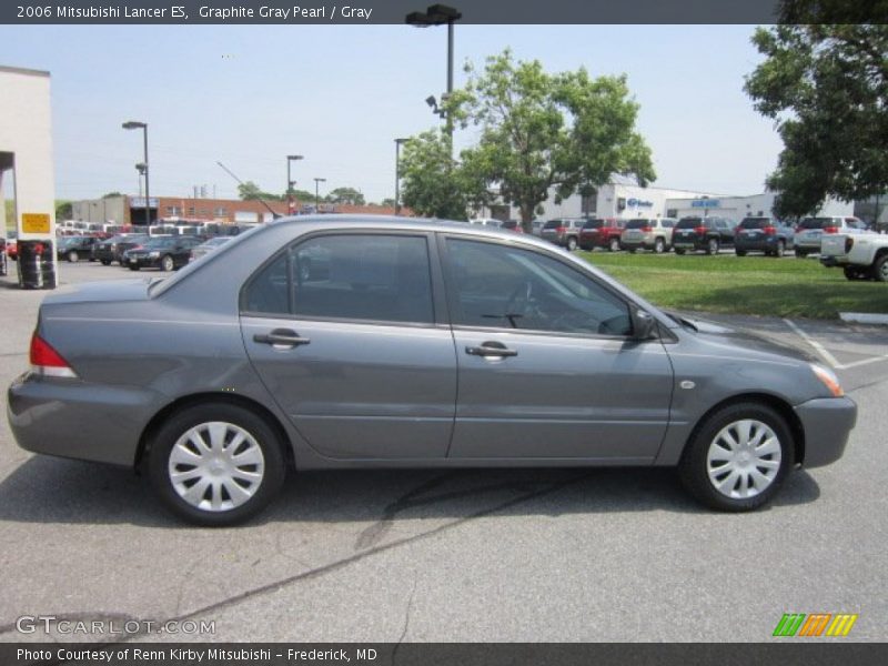 Graphite Gray Pearl / Gray 2006 Mitsubishi Lancer ES