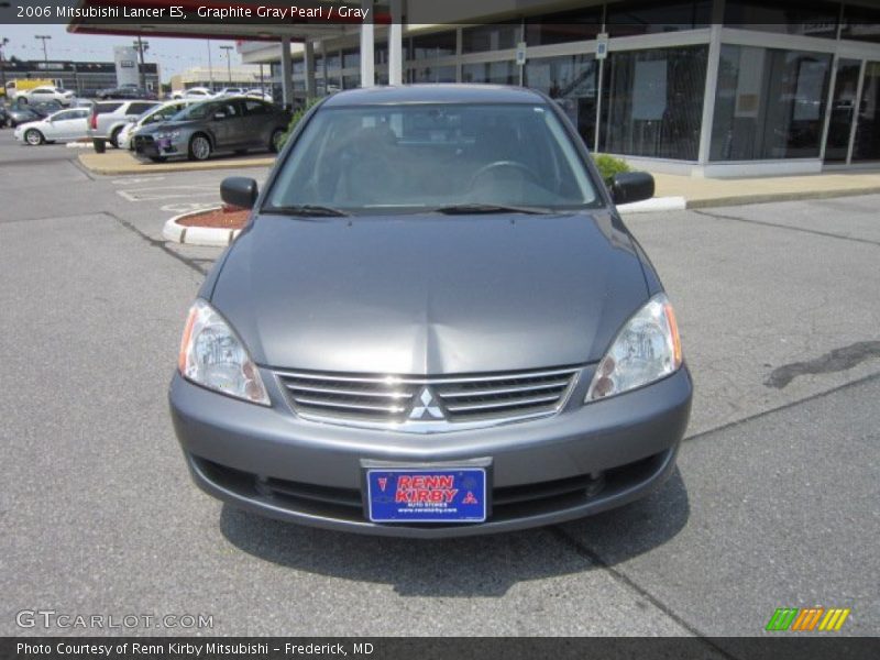 Graphite Gray Pearl / Gray 2006 Mitsubishi Lancer ES