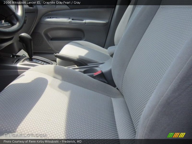 Graphite Gray Pearl / Gray 2006 Mitsubishi Lancer ES