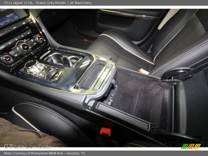 Stratus Grey Metallic / Jet Black/Ivory 2011 Jaguar XJ XJL