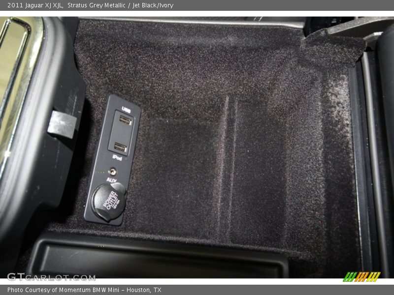 Stratus Grey Metallic / Jet Black/Ivory 2011 Jaguar XJ XJL