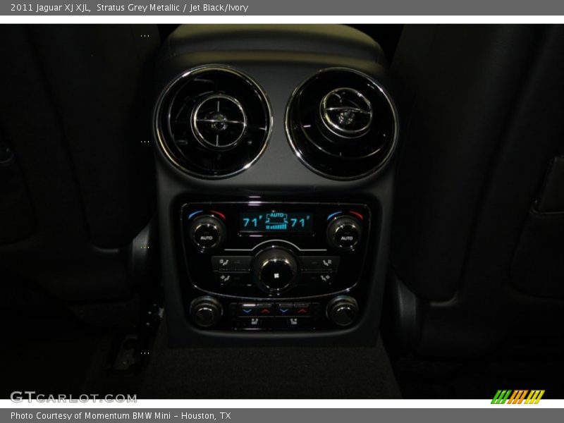 Stratus Grey Metallic / Jet Black/Ivory 2011 Jaguar XJ XJL