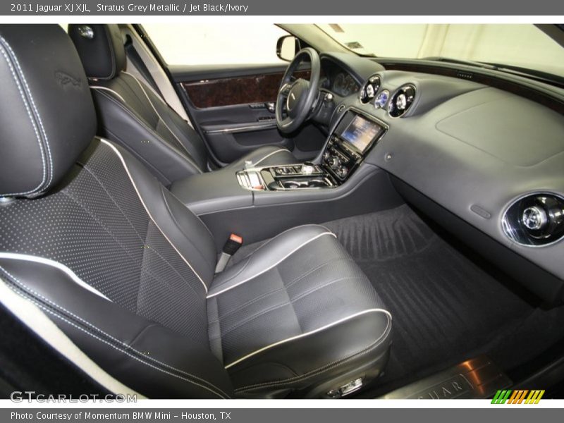  2011 XJ XJL Jet Black/Ivory Interior