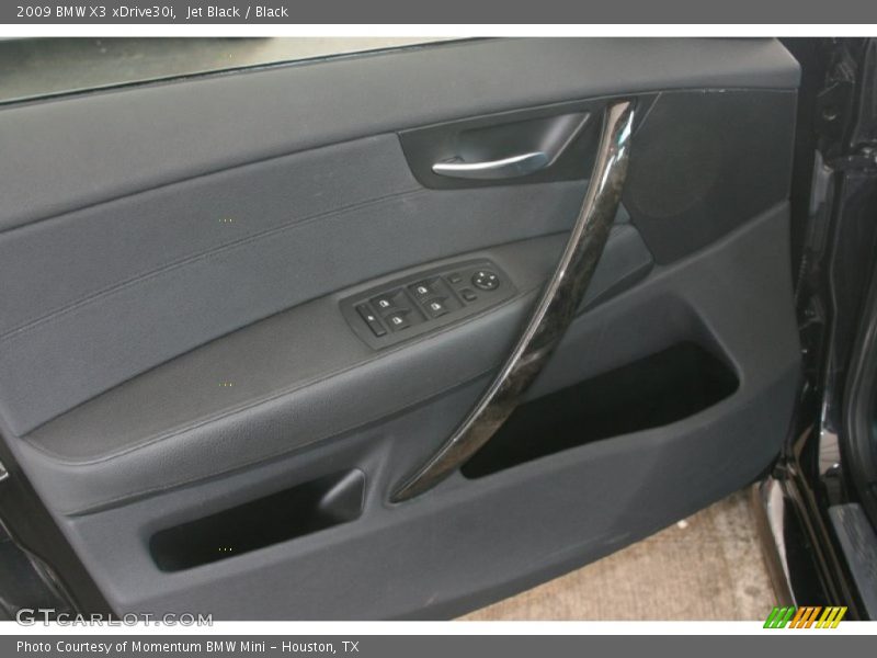 Jet Black / Black 2009 BMW X3 xDrive30i