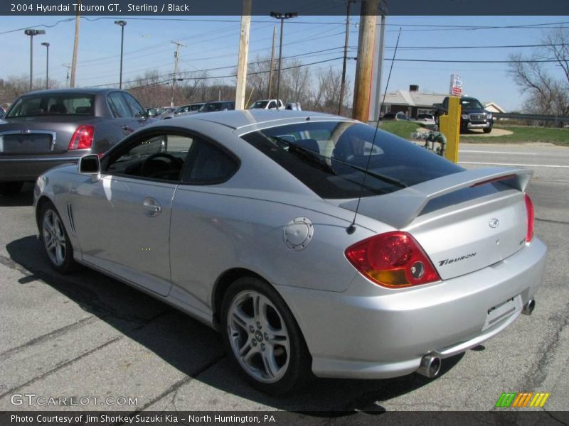 Sterling / Black 2004 Hyundai Tiburon GT