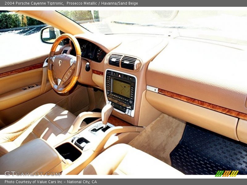 Prosecco Metallic / Havanna/Sand Beige 2004 Porsche Cayenne Tiptronic