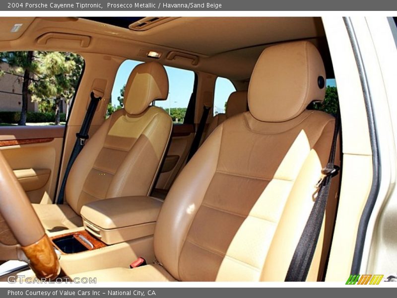 Prosecco Metallic / Havanna/Sand Beige 2004 Porsche Cayenne Tiptronic