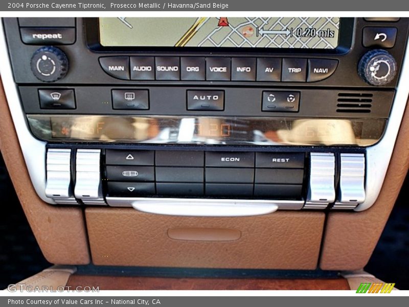 Controls of 2004 Cayenne Tiptronic