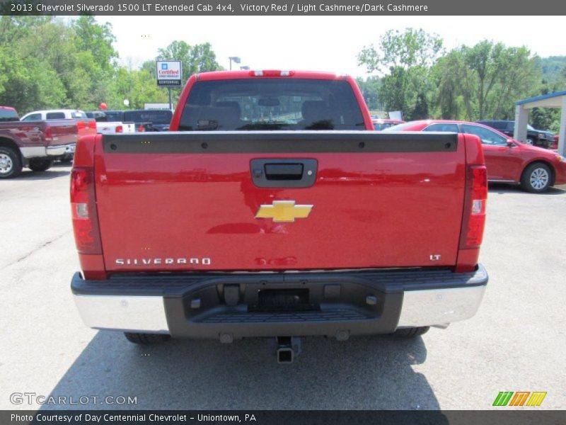 Victory Red / Light Cashmere/Dark Cashmere 2013 Chevrolet Silverado 1500 LT Extended Cab 4x4