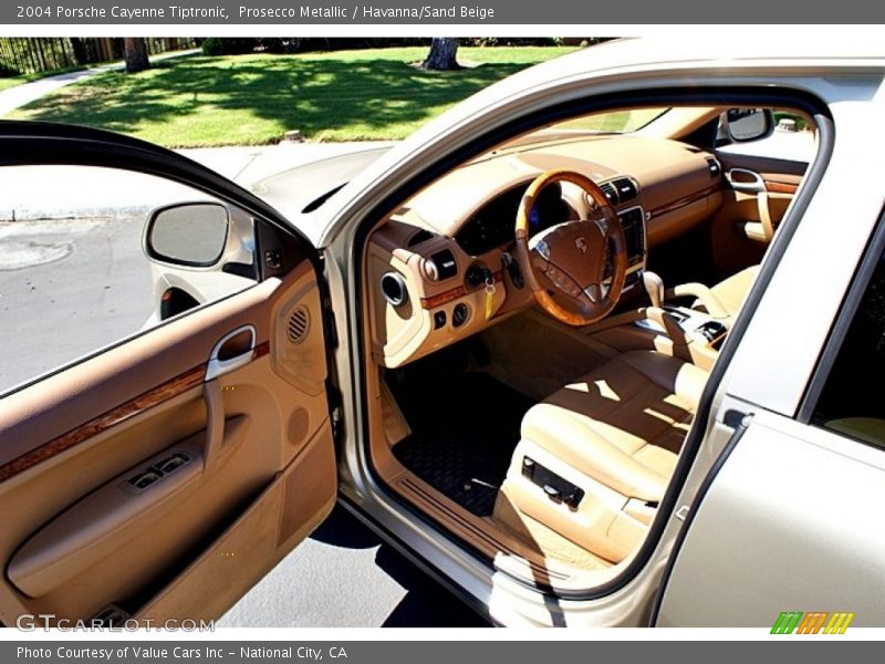Prosecco Metallic / Havanna/Sand Beige 2004 Porsche Cayenne Tiptronic