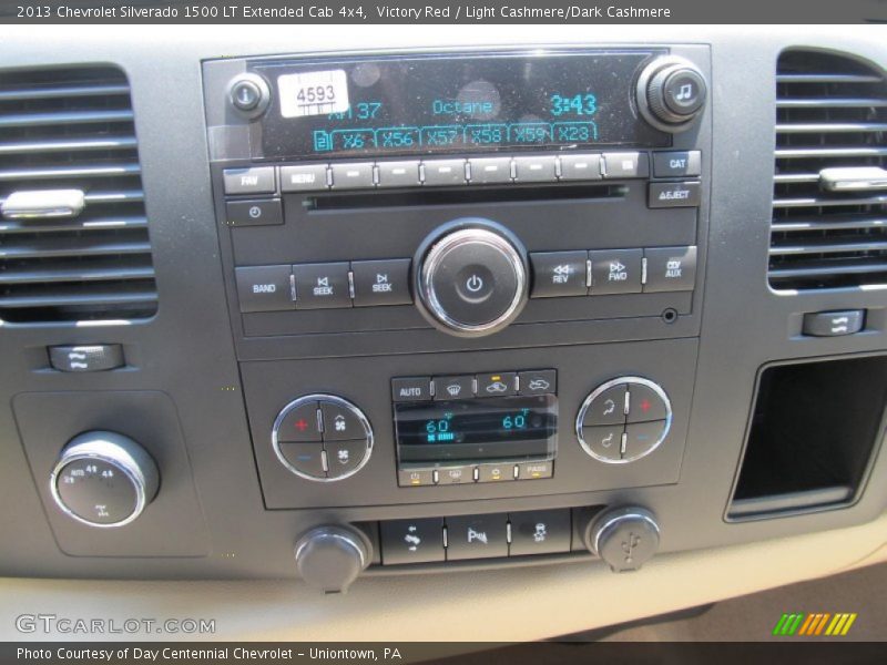 Victory Red / Light Cashmere/Dark Cashmere 2013 Chevrolet Silverado 1500 LT Extended Cab 4x4