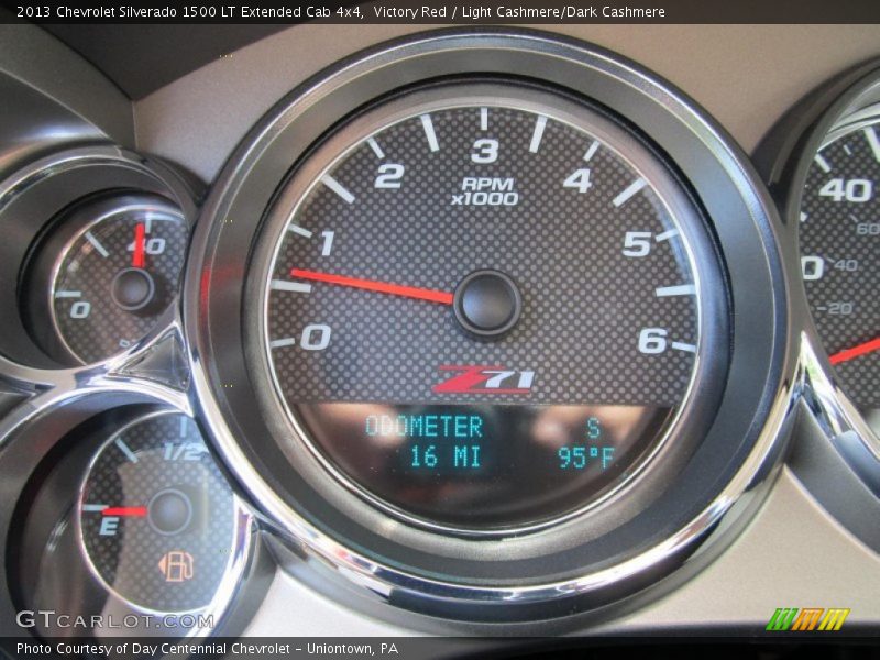 Victory Red / Light Cashmere/Dark Cashmere 2013 Chevrolet Silverado 1500 LT Extended Cab 4x4