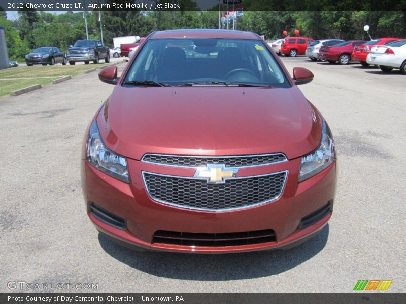 Autumn Red Metallic / Jet Black 2012 Chevrolet Cruze LT