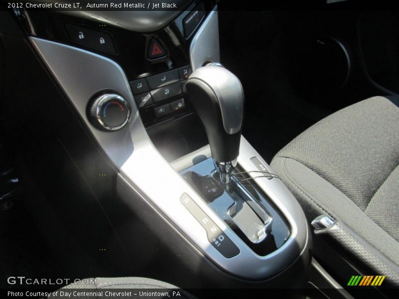 Autumn Red Metallic / Jet Black 2012 Chevrolet Cruze LT