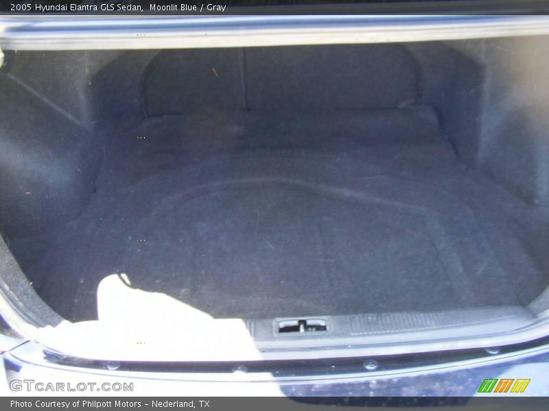 Moonlit Blue / Gray 2005 Hyundai Elantra GLS Sedan