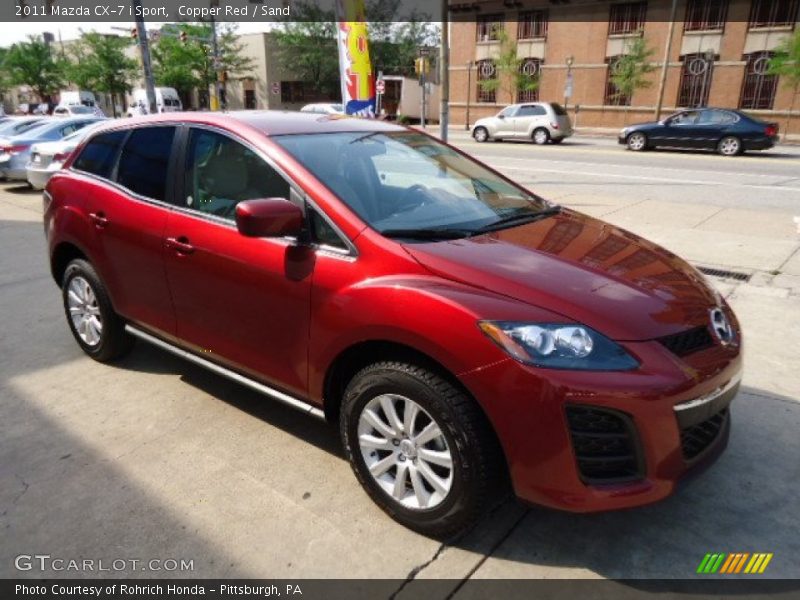 Copper Red / Sand 2011 Mazda CX-7 i Sport