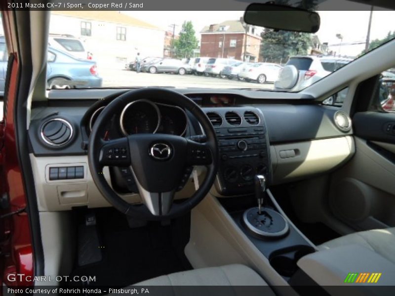 Copper Red / Sand 2011 Mazda CX-7 i Sport
