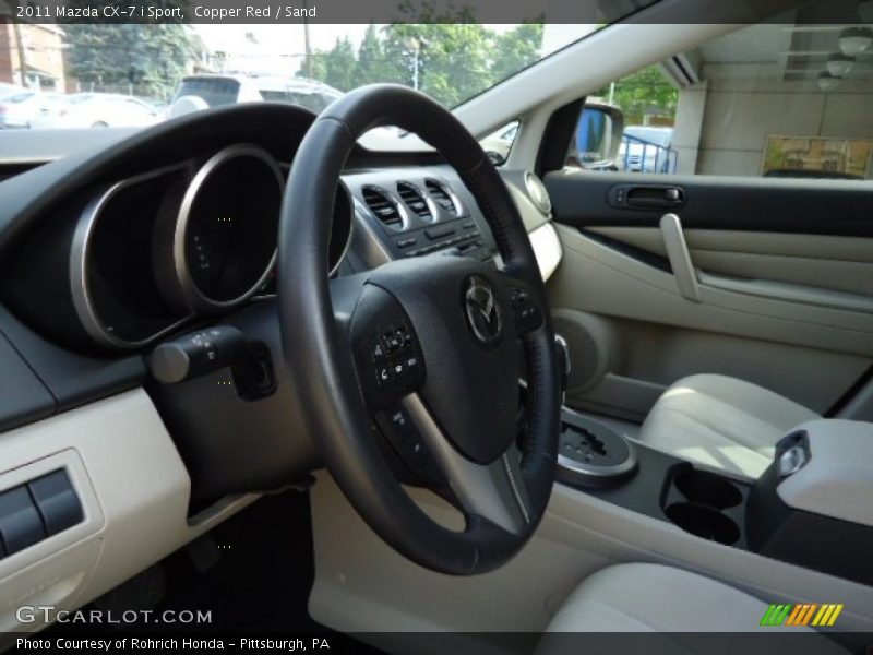 Copper Red / Sand 2011 Mazda CX-7 i Sport