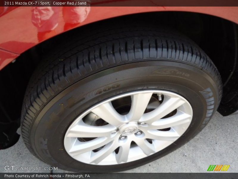 Copper Red / Sand 2011 Mazda CX-7 i Sport
