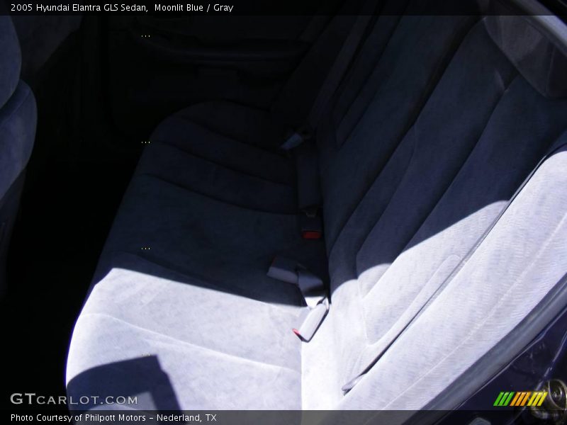 Moonlit Blue / Gray 2005 Hyundai Elantra GLS Sedan