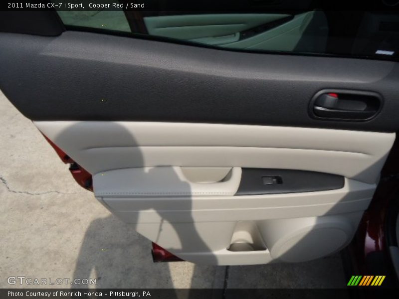 Copper Red / Sand 2011 Mazda CX-7 i Sport
