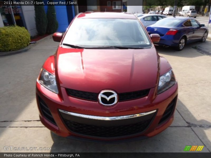 Copper Red / Sand 2011 Mazda CX-7 i Sport