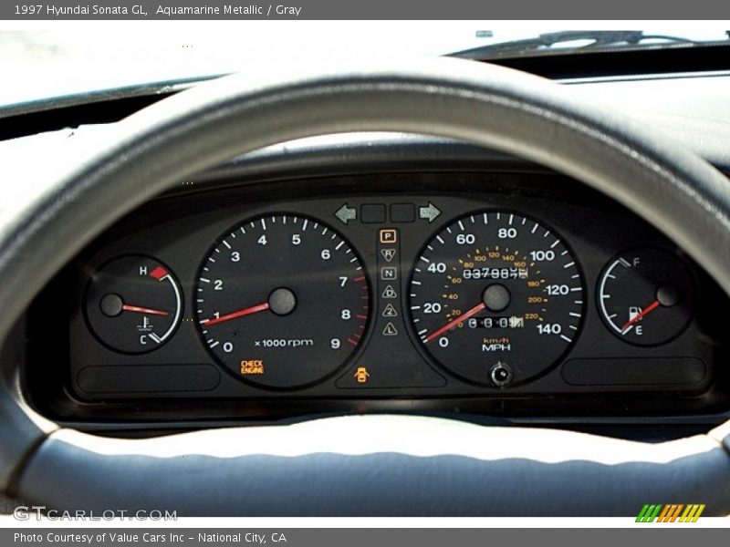  1997 Sonata GL GL Gauges