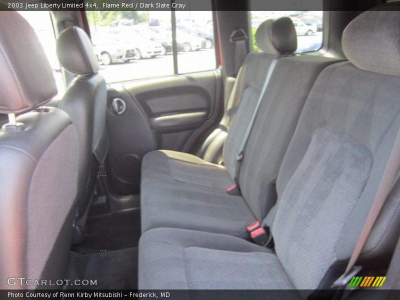 Flame Red / Dark Slate Gray 2003 Jeep Liberty Limited 4x4