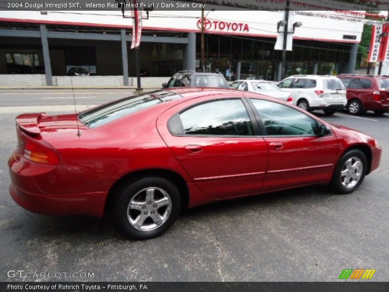 Inferno Red Tinted Pearl / Dark Slate Gray 2004 Dodge Intrepid SXT
