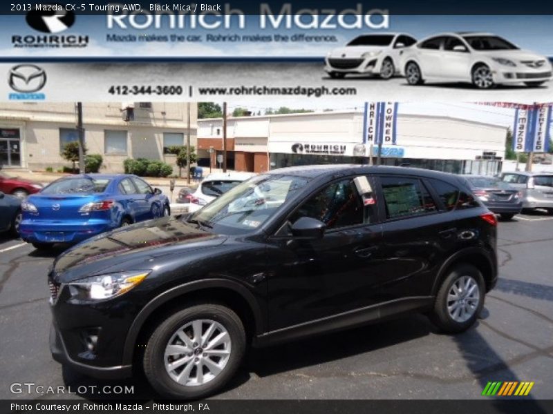 Black Mica / Black 2013 Mazda CX-5 Touring AWD