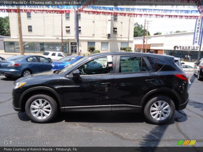 Black Mica / Black 2013 Mazda CX-5 Touring AWD